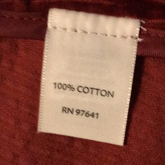 J. Jill Burnt Orange Cotton Jacket. M - Picture 3 of 5